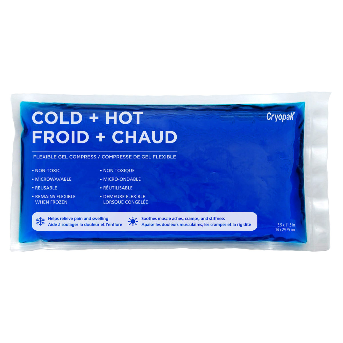 Hot and Cold 16 oz Flexible Gel Compress