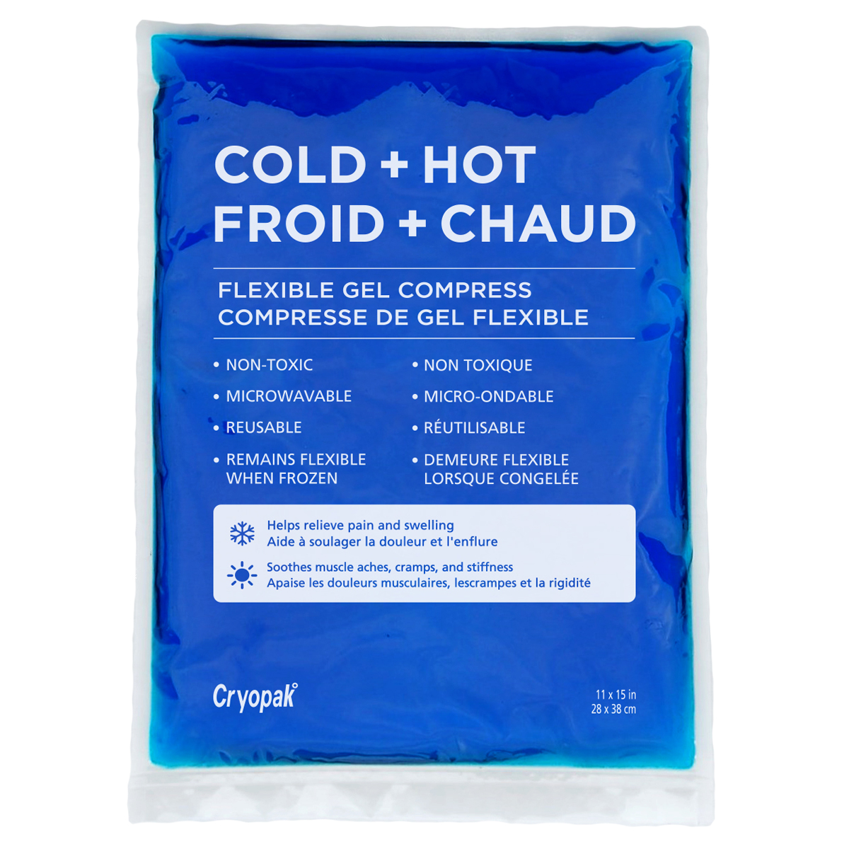 Hot and Cold 48 oz Flexible Gel Compress